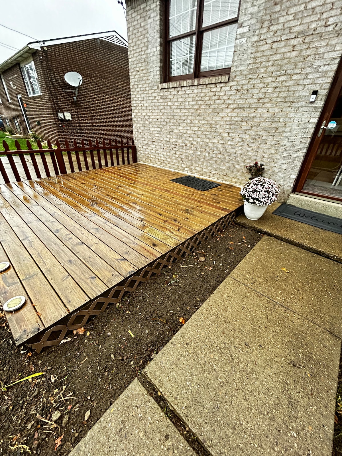 Back deck