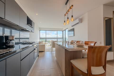 Popular Airbnb listing: Luxury Exlusive Panoramic View & Historic Center in El Cabrero