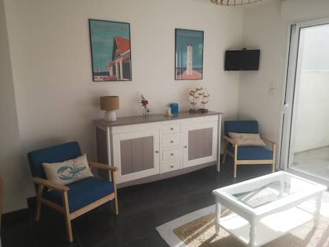 Successful Airbnb property: House near beach and shops in Saint Hilaire De Riez