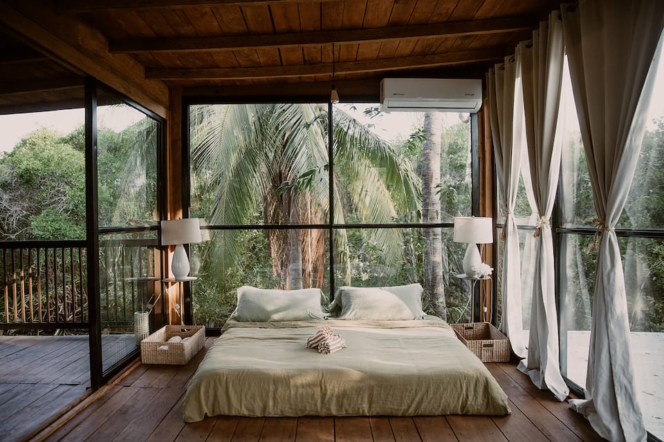 The Glass Treehouse, by the La Saladita break, La Saladita, Guerrero, Mexico, photo 5 of 10