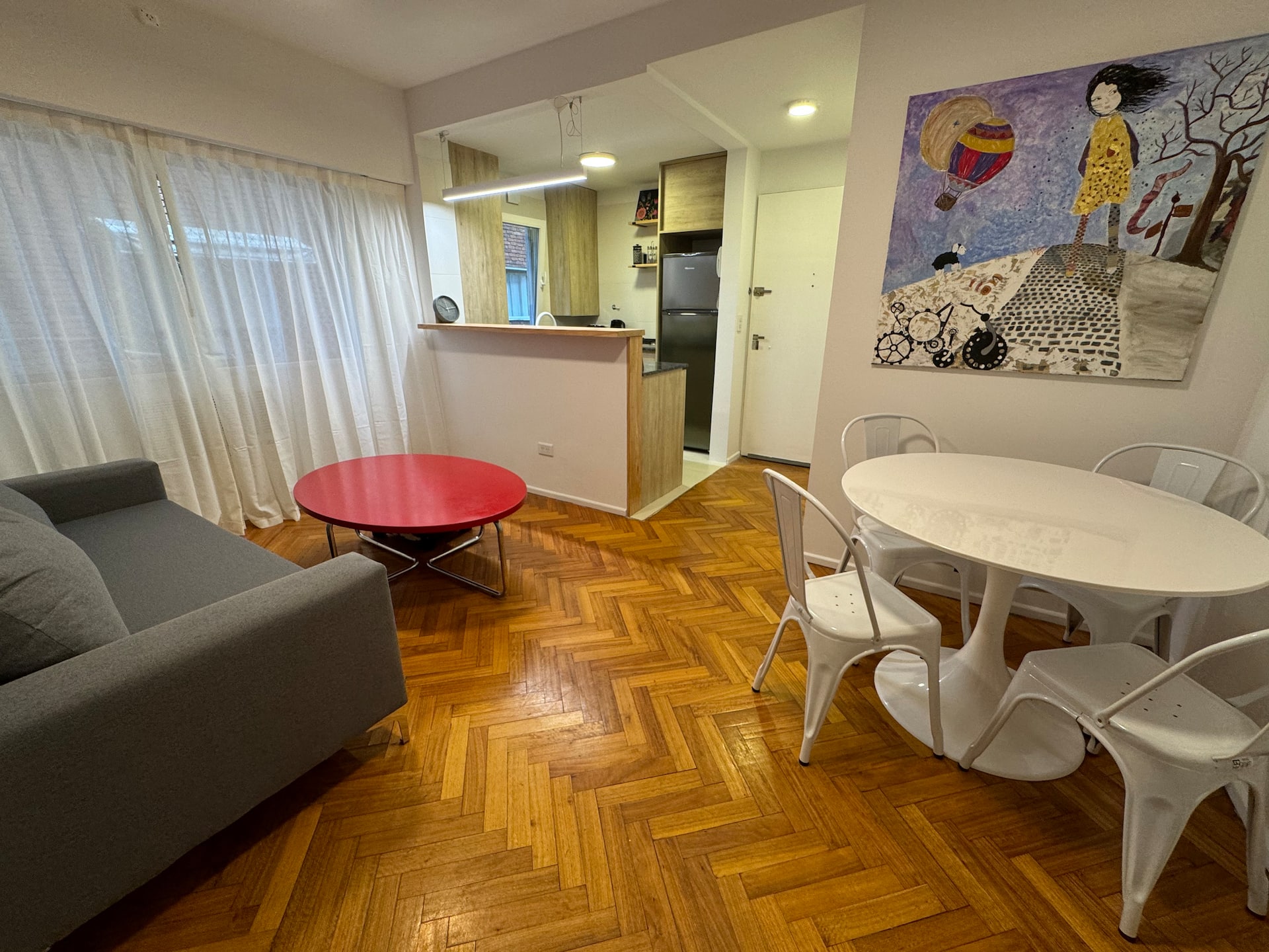 Квартира с 1 спальней в Recoleta