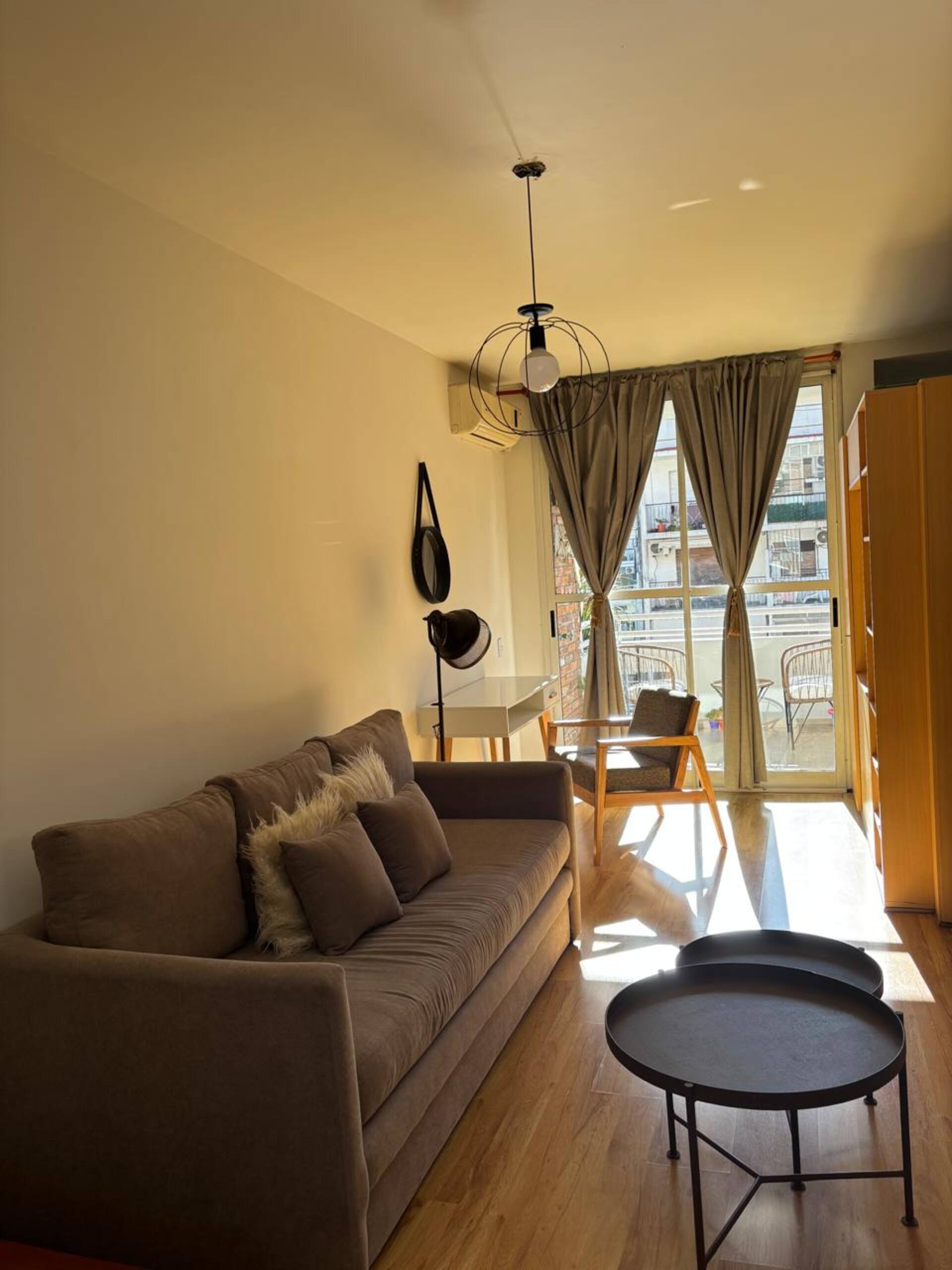 Apartamento de 1 quarto em Palermo