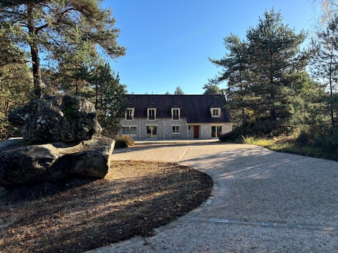 Natural cocoon in the heart of the Trois Pignons forest!