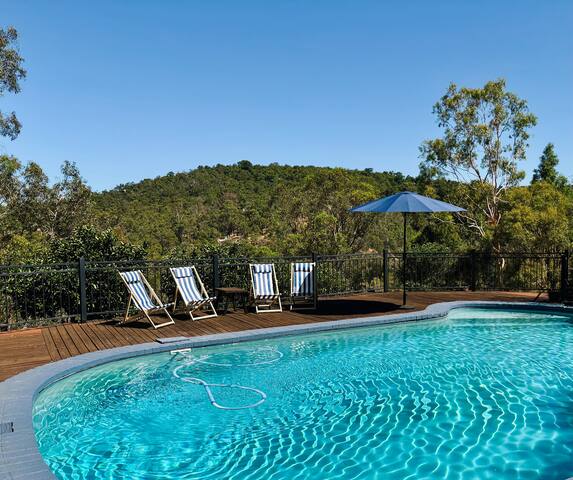 River Valley Retreat: Pool, Nature & Valley Views gallery image 4