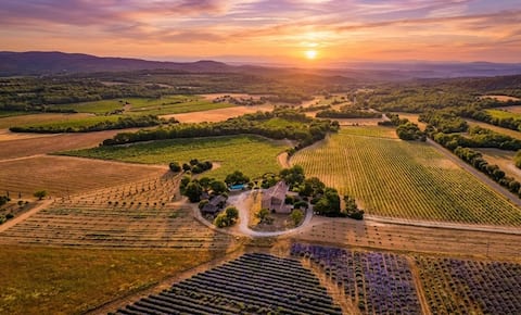 Camp Fourca Estate in the Authentic Luberon.