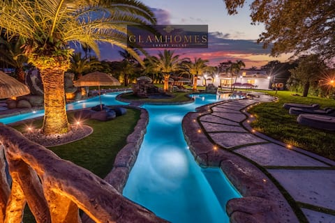 One and Only LAZY RIVER Type POOL/Slide/Cinema