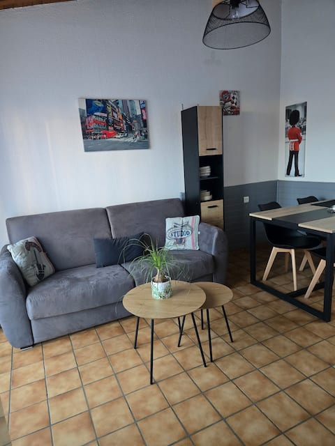 Nice 2-room apartment with large 2* (4) terrace