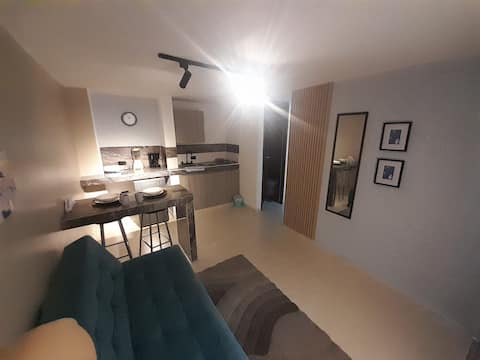 Successful Airbnb property: Studio with A/C in San Fernando, near the stadium in San Fernando Nuevo