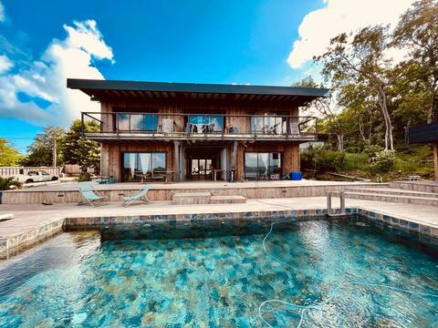 Large house with pool