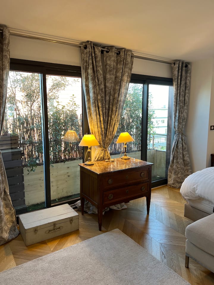 luxury duplex with terrace !