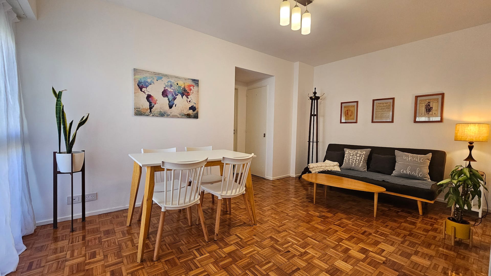 A bright two-room apartment in San Telmo