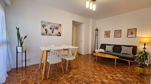 Anuncio de Airbnb popular: Bright 2-room apartment in San Telmo en San Telmo