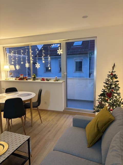 Airbnb performant: Apartment Historic Center Private Parking Balcony à Mulhouse