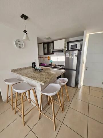 Entire home with 3 bedrooms in La Serena - Departamento con vista al mar
