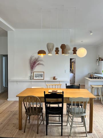 * Beach Nest + outdoor shower at Strand Main Beach