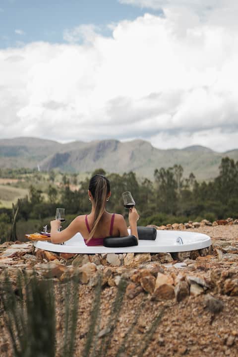 Luxurious cabin for couples in Serra da Canastra