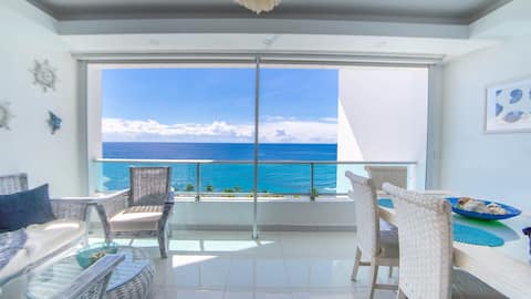 Luxury beach front 11 floor+2B+WiFi+check in 24hrs