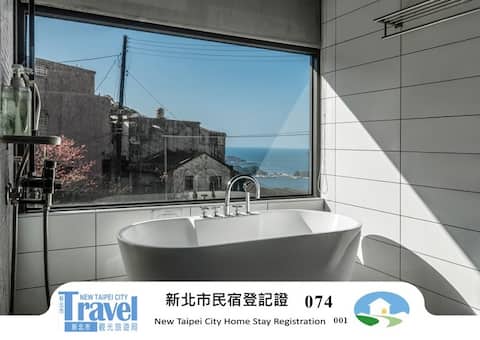 Jiufen Mountain Smart Check-in Accommodation | Near Jiufen Old Street | Mountain City View | Deluxe 