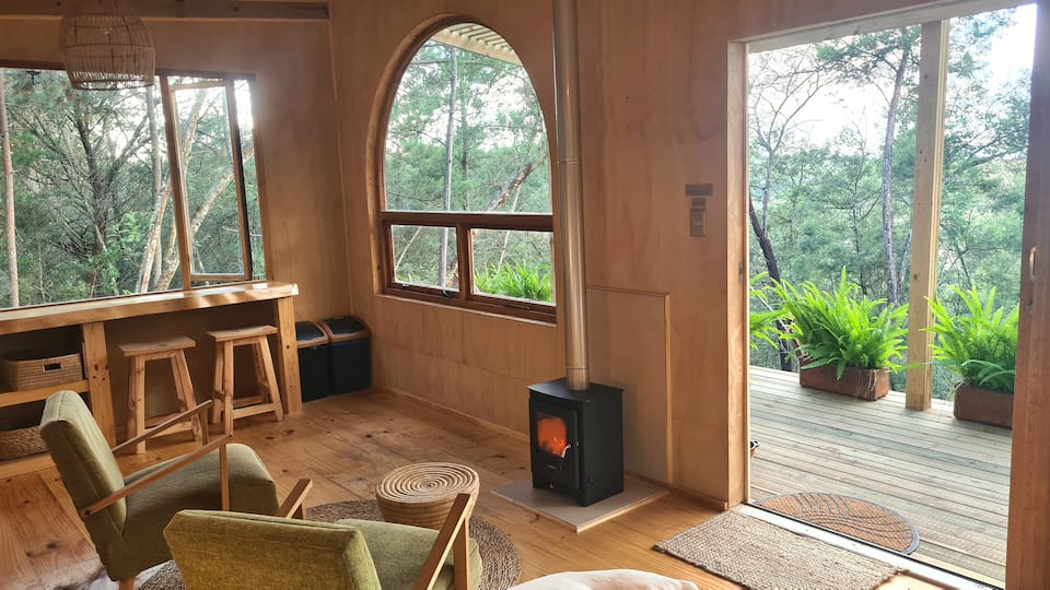 Hidden Leaf, a cabin in the forest, Wilderness, Western Cape, South Africa, photo 10 of 10