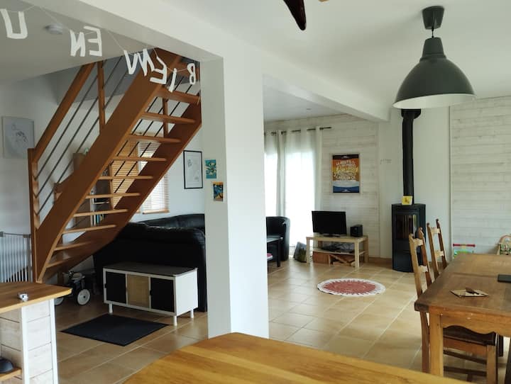 Maison Avec Jardin Au Calme à 10 Min Des Plages - Plomeur