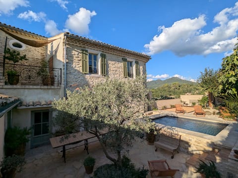 House in Provence, View of Mont Ventoux