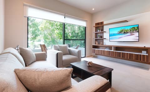 Successful Airbnb property: NEW Condo Jaguar |12min to Caribe,Pools,Playground in Playa Del Carmen