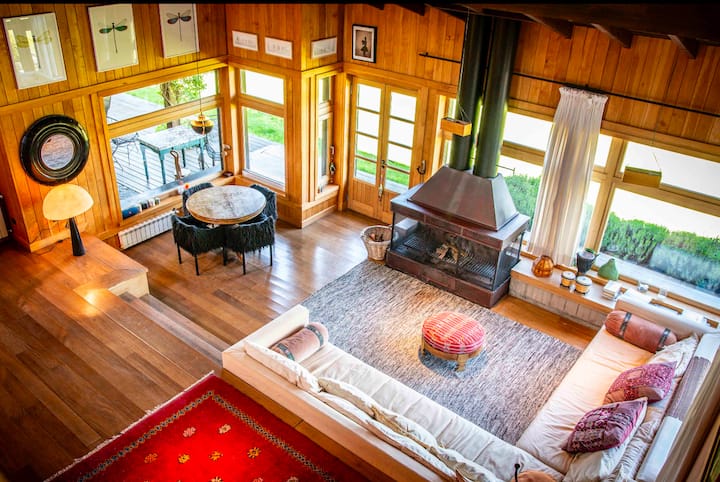 Casa Frente Al Lago - Villa La Angostura