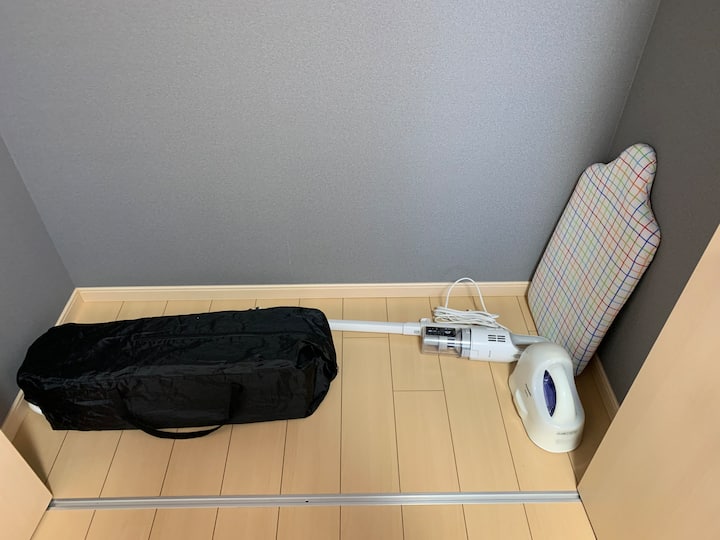 TORINOKO] Shin-Osaka Walking Area 103㎡! Up to 9 people! 5 Bed 3