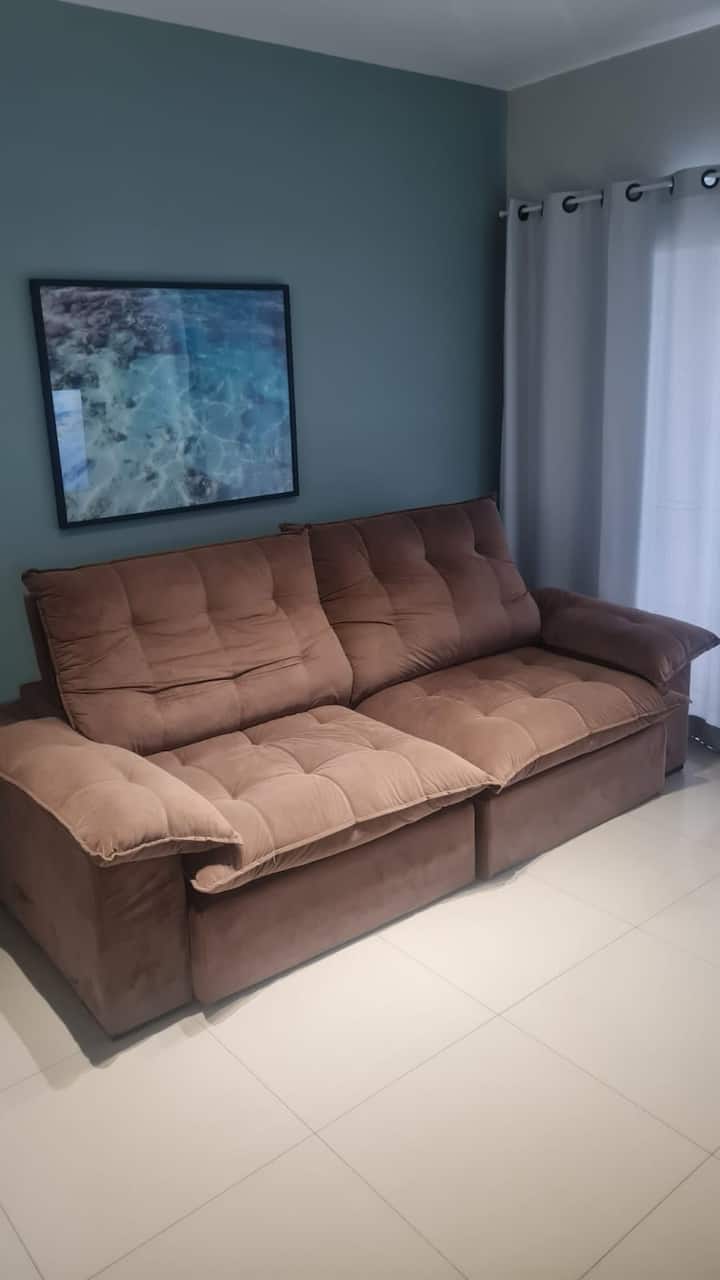 Apto Novo, Ar Condicionado, Piscina, 2 Vagas - Ubatuba