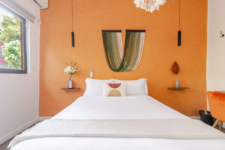 Bedroom 1 at Casa Atlixco