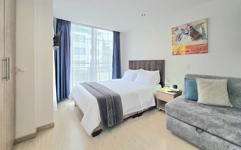 Successful Airbnb property: Apartment in American Embassy Corferias Ágora in Puente Aranda