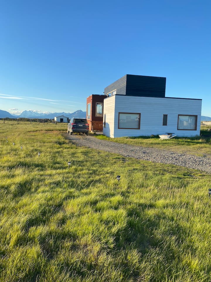 Modern House with Mountain Views