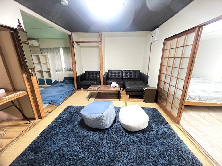 宿ｂａｎｋ空港前.19【国内線徒歩16分/平屋戸建45㎡/ファミリータイプ/昔の日本家屋/博多の森】 - Fukuoka