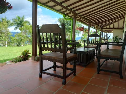 A beautiful country house