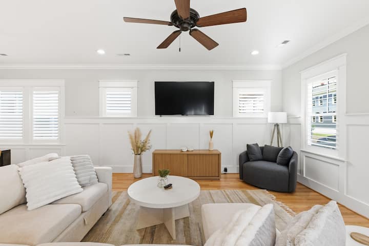 Modern 3br Home With Patio & Bbq, Near Riverwalk - Wilmington, NC