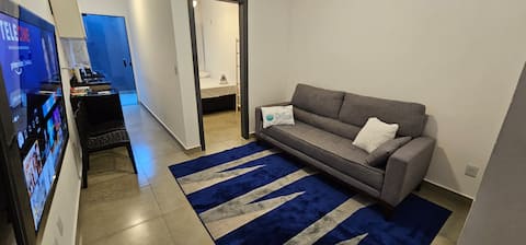 Apt 02 - Equipped, 58" TV, Near Suzano Mall