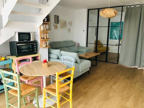 Airbnb con mejor rendimiento: A two-story house en Badajoz