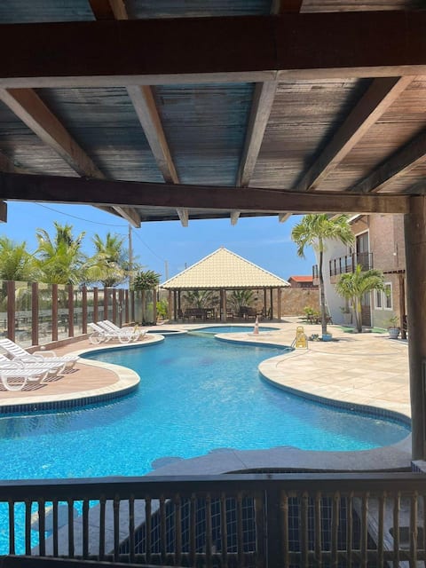 Triplex Sea Front in Genipabu