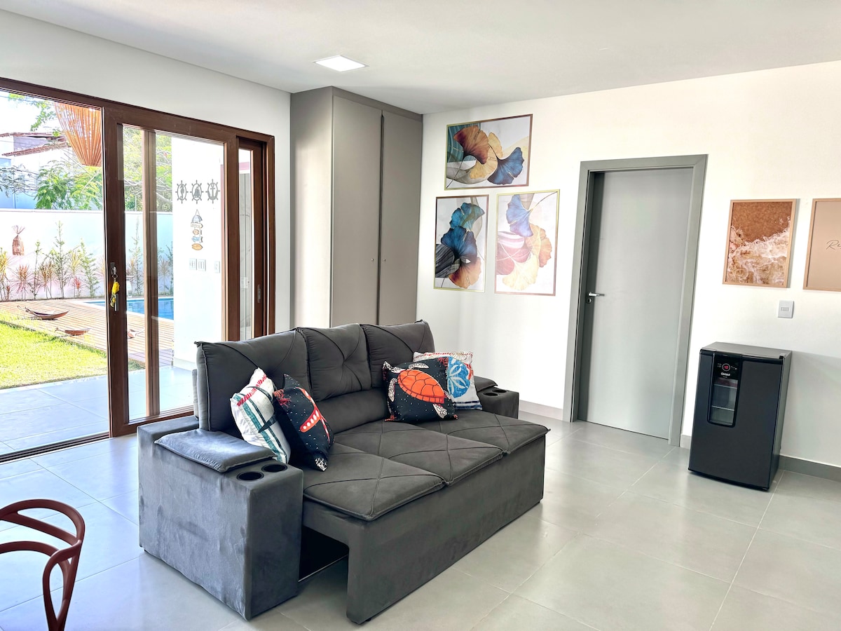 Successful Airbnb property: Oasis 5 minutes from Pitinga | Pool and Garage in Ilhéus Itabuna