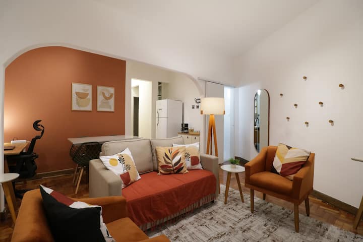 Copa | 2min Praia + Wi-fi Fast + Ar Cond + Metrô - Rio de Janeiro (estado)