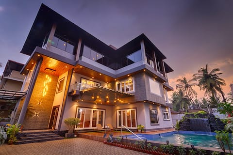 4BHK Pool Villa At 500mt From Candolim Beach