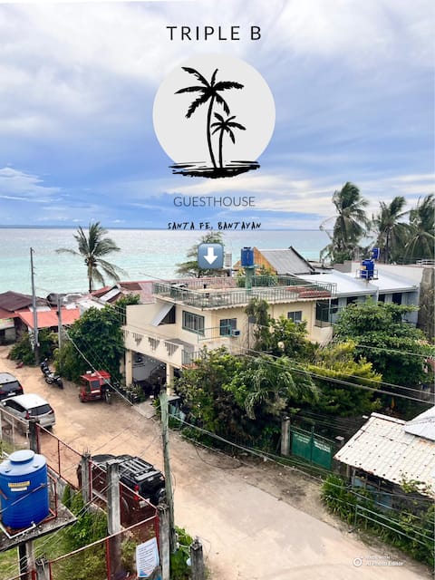 Entire Beachside Guesthouse up to 9 Pax (3 Rooms)