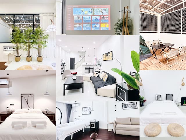 Mahanakhon旁/预定3晚免费接机/近bts/5层6房/卧室带独立卫生间/711便利店旁