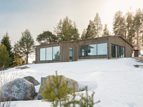Dream house in the Norrland archipelago.