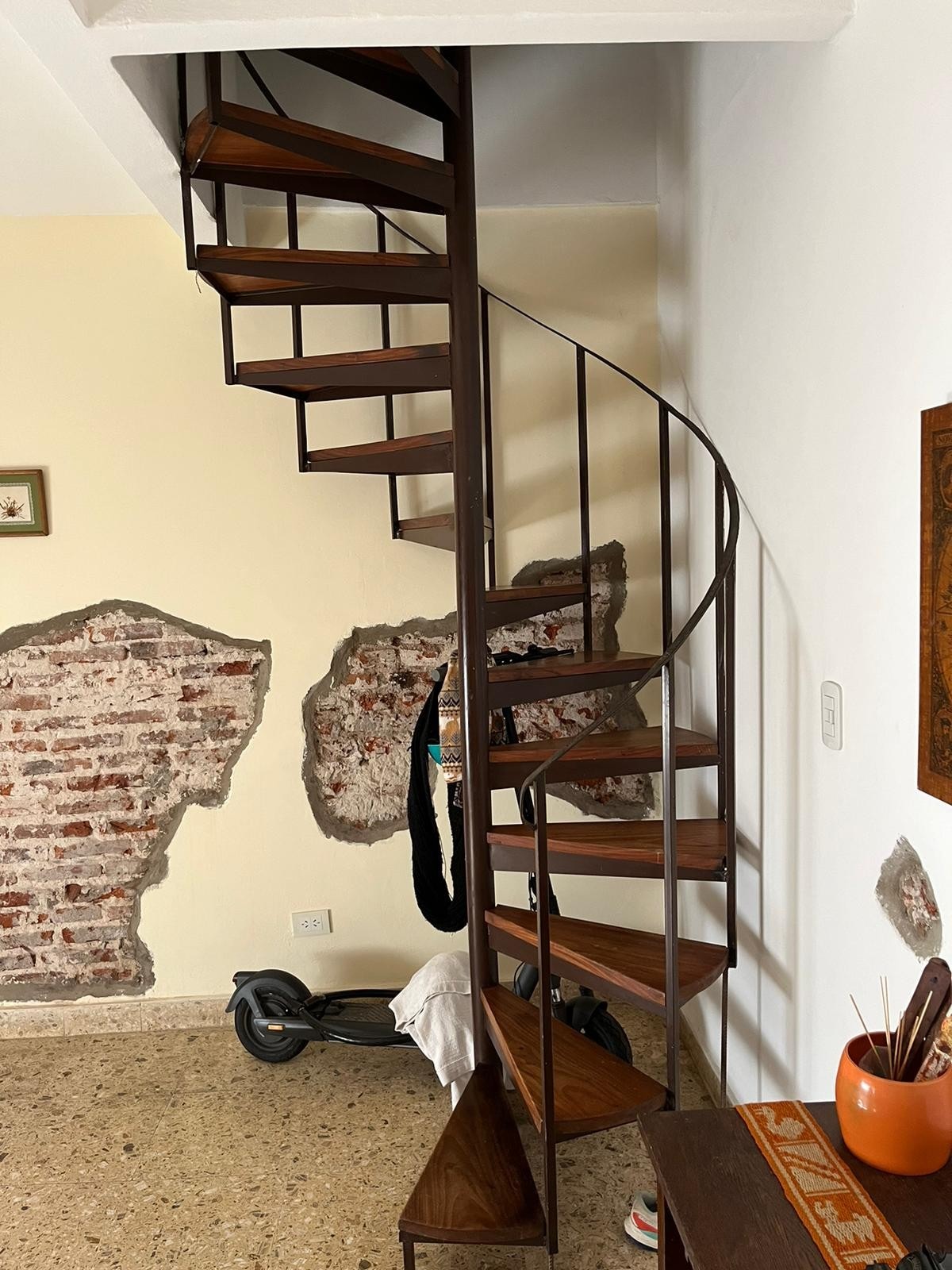 Habitación privada con vista al jardín en Martínez