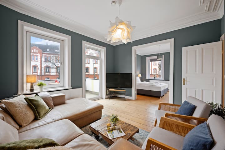 Toplage | Altbau | 3 Sz | Balkon - Hambourg
