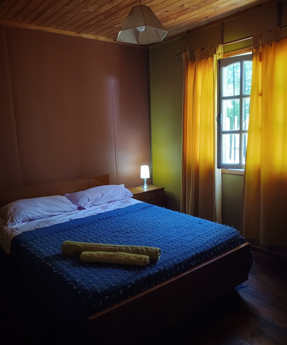 DYSHEK I DHOMËS KRYESORE, KREVAT I PASTËR I ARMATOSUR.
PËRDORIM NJË SISTEM EKOLOGJIK. 