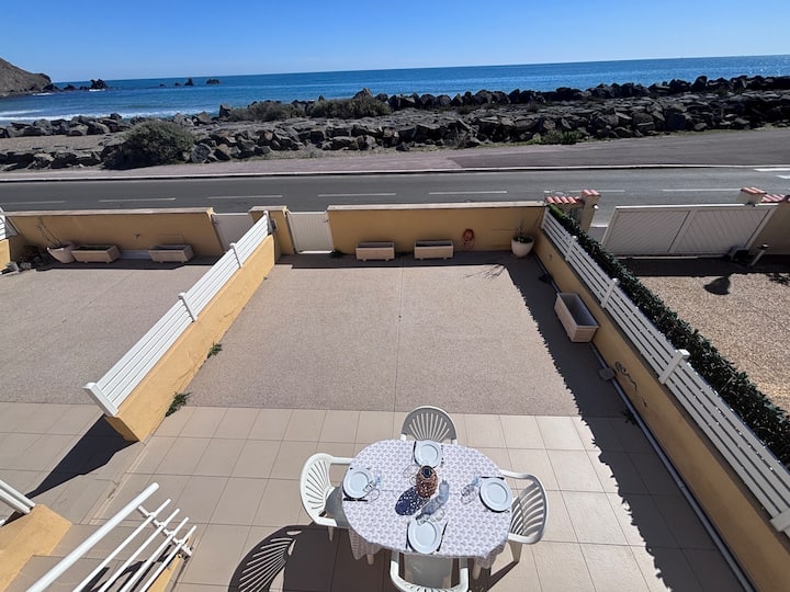 Front De Mer ·Terrasse 50 M²· Parking ·Vieux-port - Agde