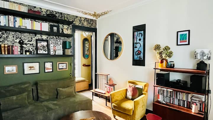 Apt De Charme Montmartre/abbesses.vuetour Eiffel - Paris