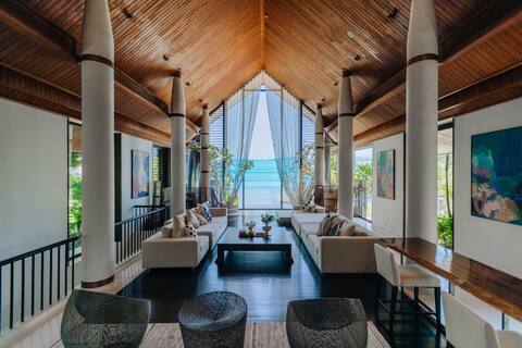 Marina 6 Bedroom luxury beach Villa Breakfast Chef